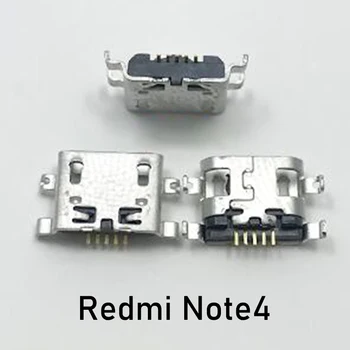 10 adet mikro USB Şarj Fişi Bağlantı Noktası Xiaomi Redmi Için Not 10 2 3 4 4X5 5A 6 7 8 8A 9 S 9 Pro K20 K30 K40 Şarj Bağlayıcı Dock