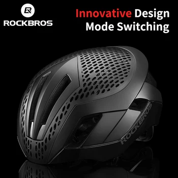 ROCKBROS 3 in 1 PC + EPS Spor Kaskları Yansıtıcı Pnömatik Yol Bisiklet bisiklet kaskı Güvenlik Entegral Kalıplı Bisiklet Kaskları