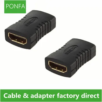 HDMI uyumlu dişi Dişi F/F adaptör Uzatma Adaptörü 1080P kablo uzatma Konektörü Dönüştürücü için