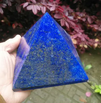 1 adet 100 % doğal Lapis lazuli taş kuvars kristal piramit şifa reiki Çakra Enerji Kulesi Ev Süsler