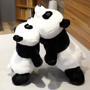50-90 cm Sevimli Çin Panda peluş oyuncaklar Çocuklar için Dolması Aniaml Ayı Çocuklar Bebek Yumuşak Karikatür Uyku Yastık doğum günü hediyesi Kızlar için