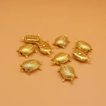 6 Pcs Feng Shui Altın Para Kaplumbağa Asakusa Tapınak Küçük Altın Kaplumbağa Koruma Dua Şanslı Servet Ev Dekorasyon Şanslı Hediye