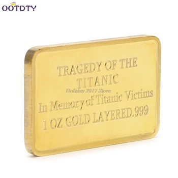 Trajedisi Titanic 1912 Altın Kaplama Hatıra Paraları Koleksiyonu Hatıra Jun21_25