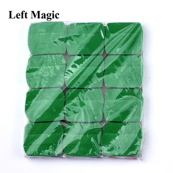 12 ADET=bir Set Renkli Kar Taneleri Kağıt Sihirli Hileler Kar Fırtınası Sihirli Kağıt Sihirli Gösterisi Sihirbaz Aksesuarları Klasik Oyuncak