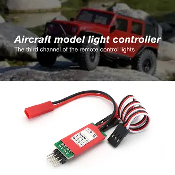 LED lamba ışık kontrol anahtarı Paneli Sistemi Turn on/Off 3CH için RC otomobil araç Araba Modeli Aksesuarları