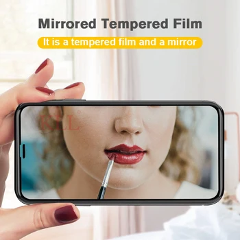 8D Temperli Cam için iPhone 12 13 Mini 11 Pro X XR XS Max Ayna ekran koruyucu film için iPhone 13 12 Pro Max Cam