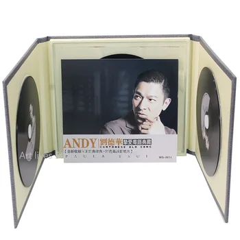 Orijinal Çin Müzik CD Disk Çin Klasik Pop Müzik Şarkı Şarkıcı Andy Lau Liu Dehua Albüm Koleksiyonu 12 cm Vinil Kayıtları 3 CD