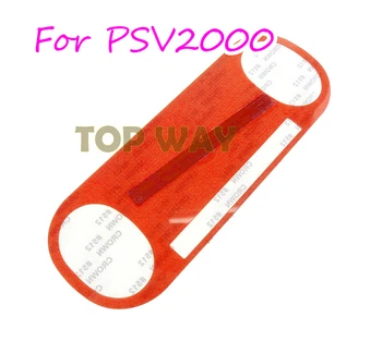 1 takım Touchpad Shell Kılıf Ön Kapak Etiket Çıkartmaları için Psvita 2000 PSV 2XXX PSV2000 Konsolu arka kapak Sticker ile logo