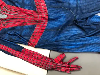 Yetişkinler Çocuklar İnanılmaz Süper Kahraman Kostüm Cadılar Bayramı TASM2 Zentai Cosplay Suit 3D Baskı Cadılar Bayramı Kostüm Bodysuit