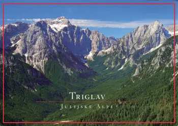 Slovenya Triglav Milli Parkı Mıknatıs Turist Hatıra Hediye; 20053 Dekorasyon Hediye Fotoğraf Mıknatıslar 78 * 54mm