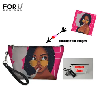 FORUDESIGNS kozmetik düzenleyici çantası Diş Hekimi Diş Bakımı Baskı Kadınlar Seyahat makyaj çantası Taşınabilir Çanta Bayanlar Küçük Kozmetik Çantaları
