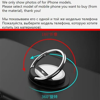Telefon Kapak ıçin Apple iPhone 13 11 Pro Max 12 Mini XS X XR 7 Artı Parmak Yüzük Ince Kılıf Tutucu Kapak