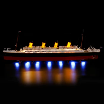 10294 Titanic için BriksMax Led ışık Kiti, Yapı Taşı Seti Yok