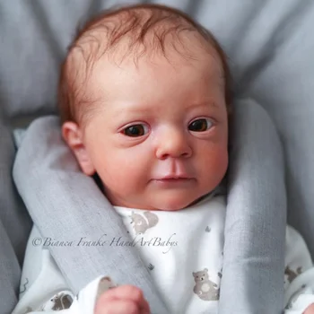 Popüler Kiti Yeniden Doğmuş Bebek Felicia Vinil Yumuşak Dokunmatik Gerçekçi Yeniden Doğmuş Bebek Bebek Kalıpları 19-20 inç Premie Boyutu Boş Yeniden Doğmuş Bebek Kiti