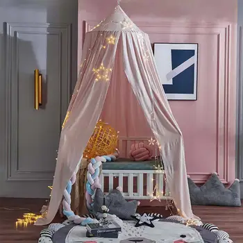 Çocuklar Cibinlik Bebek Beşik Yatak Çadır Perde Asılı Çadır Ev Dekorasyon Oturma Odası Yatak Odası Köşe Prenses KidBed Gölgelik Çadır