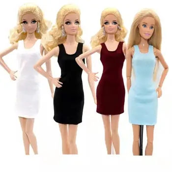 1/6 BJD Giysileri Moda Şarap Tankı Bebek Elbise Barbie Kıyafet Kıyafeti Çocuklar Dollhouse Cosplay Oyuncak En Iyi Hediye 11.5 