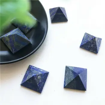1 Parça Doğal Lapis Lazuli Taş Kuvars Kristal Piramit Şifa Reiki Çakra Enerji Kulesi Doğal Taşlar ve Mineraller