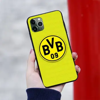 Serin Lüks Borussia-futbol-kulübü-dortmund Telefon iphone için kılıf SE 2020 6 S 7 8 artı X Xr XS 11 12 13 Mini Pro Max Fundas Kapak