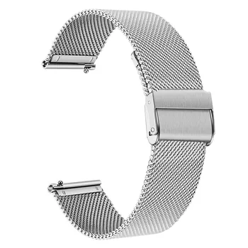 Oneplus için saat kayışı Band Bilezik 22mm Milanese Kordonlu Saat için Bir Artı akıllı saat Yedek Bileklik correa