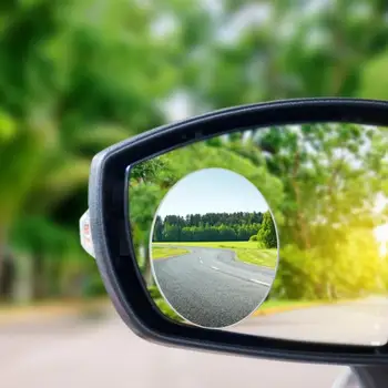 2021 Yeni HD Araba Cam Kör Nokta Ayna 360° Ayarlanabilir Geniş Açı Oto Dikiz Dış Parçaları Araba Dekorasyon Araba Styling