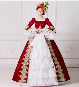 Ortaçağ Rönesans Yetişkin Bayan Kraliçe Prenses Elbisesi Tudor süslü elbise Victoria Parti Kostüm 3XL artı