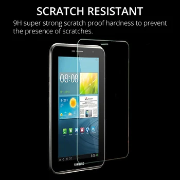 Temperli Cam Ekran Koruyucu ıçin Samsung Galaxy Tab 2 7.0 P3100 P3110 GT-P3100 GT-P3110 Anti Scratch 9 H