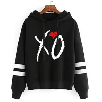 The Weeknd XO Hoodies Anime Boy Streetwear Hoodie Sonbahar Mont Kadın Gevşek Kazak Erkek Harajuku Hoody Erkek Giysileri