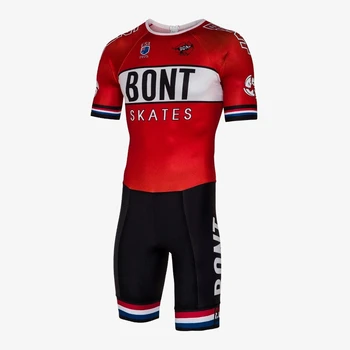 Yeni Erkekler Inline Hız Pateni yarış kıyafeti Skinsuit Pro Team Hızlı Paten Triatlon Giyim Ropa Ciclismo Bisiklet Giyim Tulum