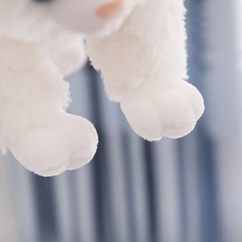 2020 Güzel Elektrikli Simülasyon Dolması Peluş Kediler Oyuncaklar Yumuşak Sondaj Sevimli Peluş Kedi oyuncak bebekler Çocuklar için
