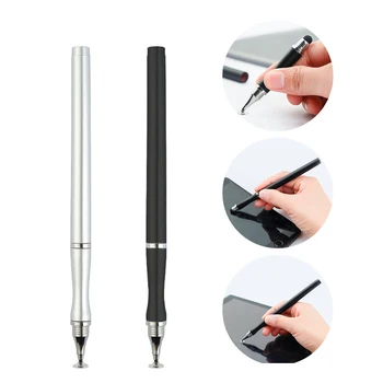 ANKNDO Evrensel 2 İn 1 Dokunmatik Kalem İçin Tablet Stylus Kalem İçin Telefon Kapasitif Dokunmatik Ekran Kalemler İçin İpad Dizüstü Samsung