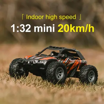 1:32 Mini Yüksek Hız 20 km / saat RC Araba Çift Hız Ayarı Kapalı Modu / Profesyonel Modu Seyahat Off-Road RC oyuncak arabalar Çocuk Hediyeler