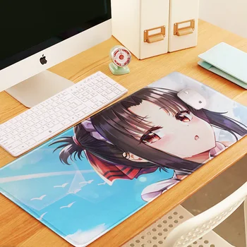 Kaguya-sama: Aşk Savaş Aşk Anime HD Baskı Fare Mat Shinomiya Kaguya Fujiwara Chika Kaymaz Fareler klavye Pedi sümen Prop