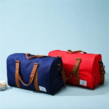 Spor çanta yeni moda bagaj çantası erkek eğlence spor çanta seyahat çantası
