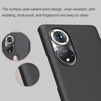 Huawei Onur için Nilkin 50 Pro / SE Durumda Nillkin Buzlu Kalkanı Sert PC Plastik Darbeye Telefon arka kapak üzerinde Onur 50Pro 50SE