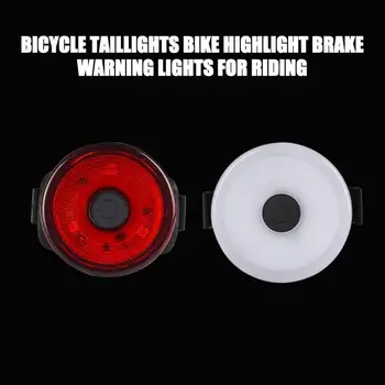 Yeni Bisiklet kuyruk ışık vurgulamak gece sürme ışıkları bisiklet arka lamba bisiklet emniyet uyarı fren lambası bisiklet aksesuarları