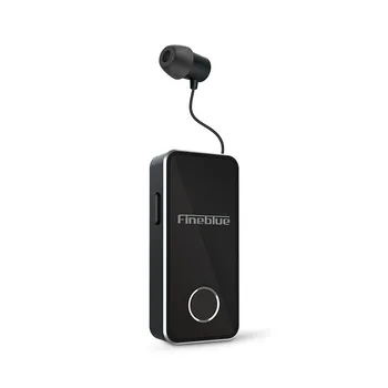 Fineblue F2 Pro Stereo kablosuz bluetooth kulaklık Aramaları Hatırlatmak Titreşim Giyim Klip Sürücü Auriculares Kulaklık için 10 saat konuşma