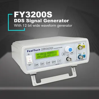 FellTech FY3200S 6 MHZ Dijital DDS Çift kanallı Fonksiyon Sinyal Kaynağı Jeneratör Keyfi Dalga / Darbe Frekans Metre ABD