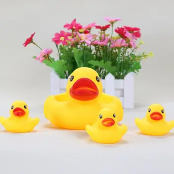 Bebek yüzme yüzme oyuncaklar biri üç Xia Duzi net çanta anne ve kızı ördekler denilen ördek yavrusu