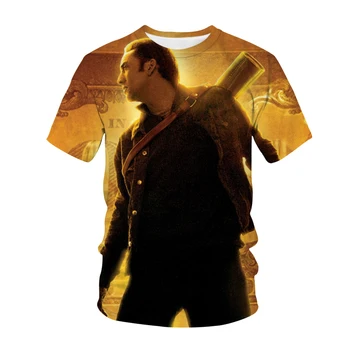 Komik 3D Baskılı Yaz Erkek Kadın T Shirt Aktör Nicolas Cage Gülen Kısa Kollu T Shirt Spor Kazak Moda Harajuku Çocuklar
