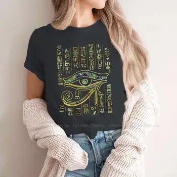 Kadın Giyim Mısır Antik Mısır Kültür Grafik Kadın Tişörtleri Vintage Grunge Gevşek Üstleri Tee Kawaii Kız Streetwear