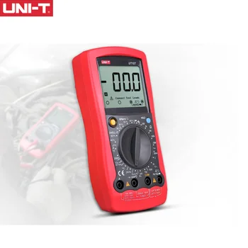 UNI-T UT105 UT107 LCD Otomotiv El Multimetre AC/DC Voltmetre Tester Metre ile BEKLEME, RPM, pil Kontrol